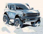 2021 Ford Bronco Design Sketch Wallpapers 150x120