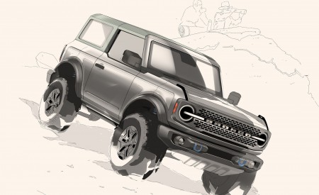 2021 Ford Bronco Design Sketch Wallpapers 450x275 (52)