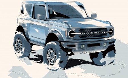 2021 Ford Bronco Design Sketch Wallpapers 450x275 (51)