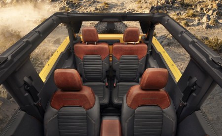 2021 Ford Bronco Interior Seats Wallpapers 450x275 (16)