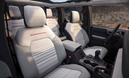 2021 Ford Bronco Interior Seats Wallpapers 450x275 (17)