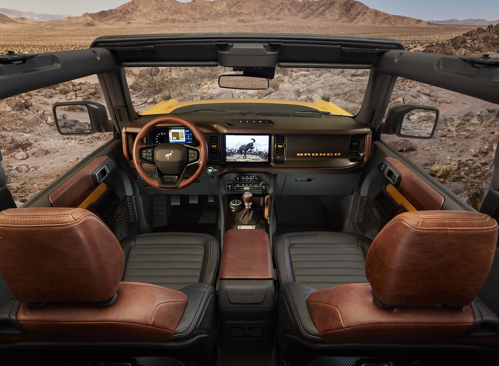 2021 Ford Bronco Interior Wallpapers  #21 of 52
