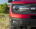 2021 Ford Bronco Sport Badlands (Color: Rapid Red Metallic Tinted Clearcoat) Headlight Wallpapers 150x120