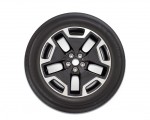 2021 Ford Bronco Sport Outer Banks Standard 18-inch machined-face aluminum Ebony Black-painted wheels Wallpapers 150x120 (42)