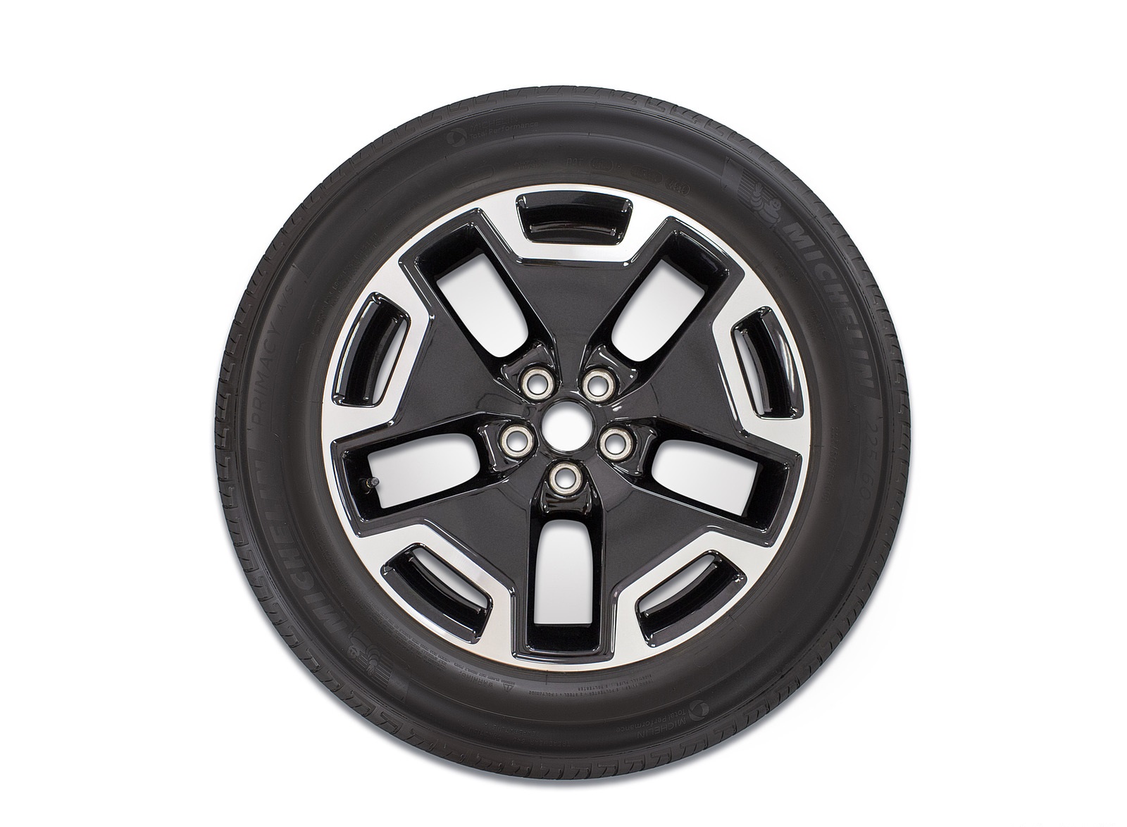 2021 Ford Bronco Sport Outer Banks Standard 18-inch machined-face aluminum Ebony Black-painted wheels Wallpapers #42 of 44