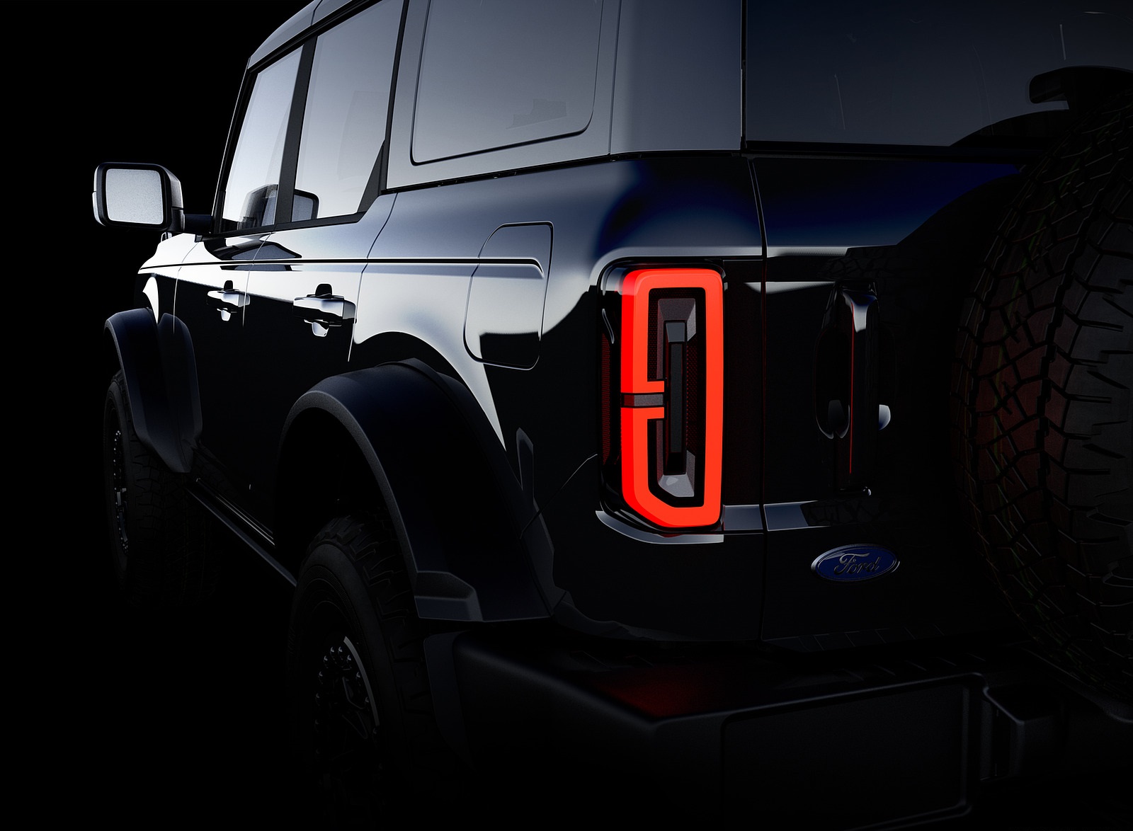 2021 Ford Bronco Tail Light Wallpapers  #24 of 52