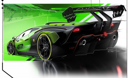 2021 Lamborghini Essenza SCV12 Design Sketch Wallpapers 450x275 (26)