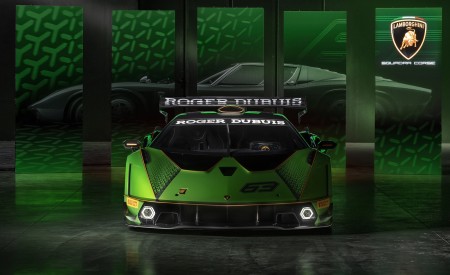 2021 Lamborghini Essenza SCV12 Front Wallpapers 450x275 (12)