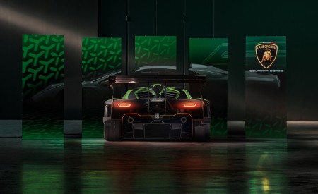 2021 Lamborghini Essenza SCV12 Rear Wallpapers 450x275 (15)