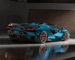 2021 Lamborghini Sián Roadster Rear Three-Quarter Wallpapers 150x120