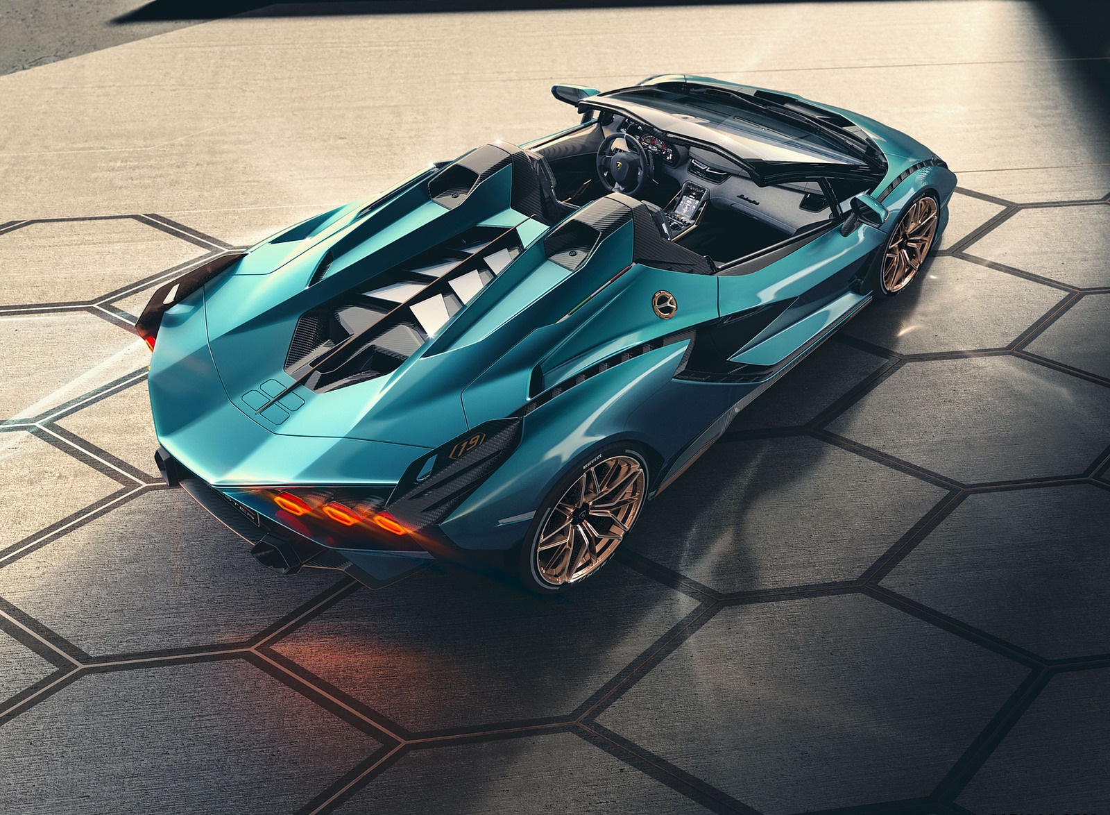 2021 Lamborghini Sián Roadster Top Wallpapers #8 of 19