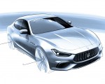 2021 Maserati Ghibli Hybrid Design Sketch Wallpapers 150x120