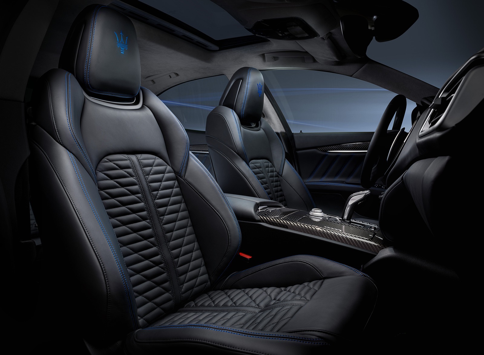 2021 Maserati Ghibli Hybrid Interior Front Seats Wallpapers #20 of 25