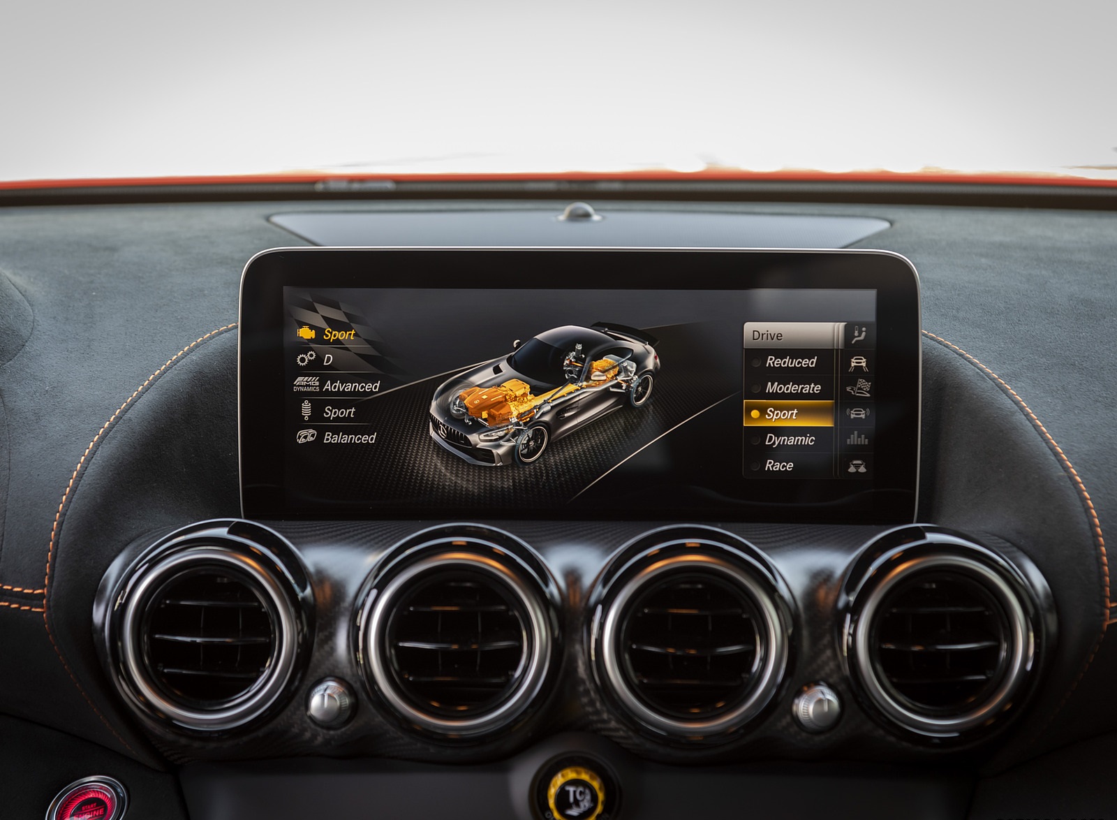 2021 Mercedes-AMG GT Black Series Central Console Wallpapers #98 of 204