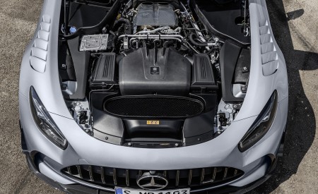 2021 Mercedes-AMG GT Black Series (Color: High Tech Silver) Engine Wallpapers 450x275 (180)