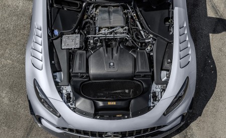 2021 Mercedes-AMG GT Black Series (Color: High Tech Silver) Engine Wallpapers 450x275 (179)