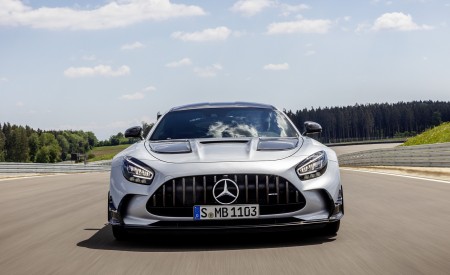 2021 Mercedes-AMG GT Black Series (Color: High Tech Silver) Front Wallpapers 450x275 (124)