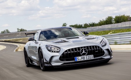 2021 Mercedes-AMG GT Black Series (Color: High Tech Silver) Front Wallpapers 450x275 (125)