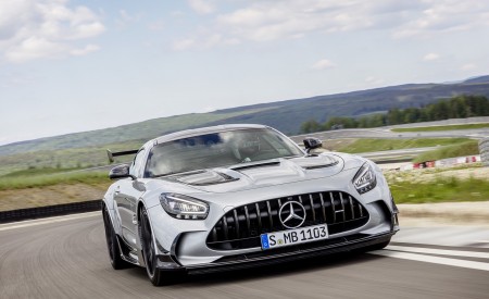 2021 Mercedes-AMG GT Black Series (Color: High Tech Silver) Front Wallpapers 450x275 (126)