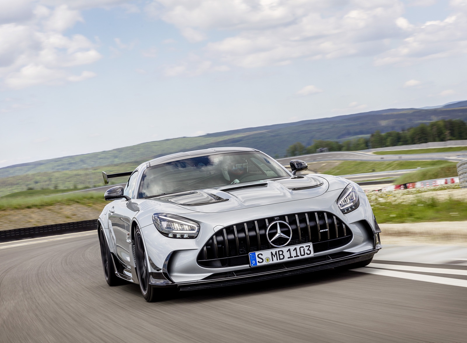 2021 Mercedes-AMG GT Black Series (Color: High Tech Silver) Front Wallpapers #126 of 204