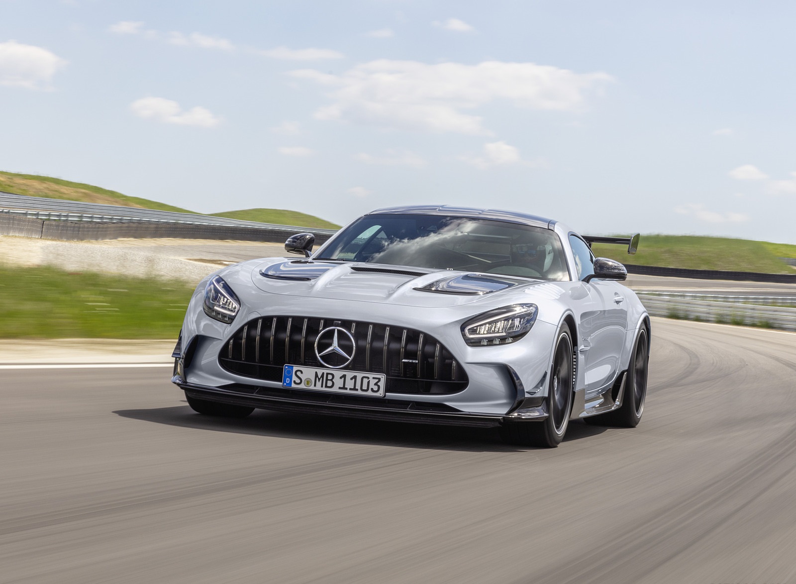 2021 Mercedes-AMG GT Black Series (Color: High Tech Silver) Front Wallpapers  #127 of 204