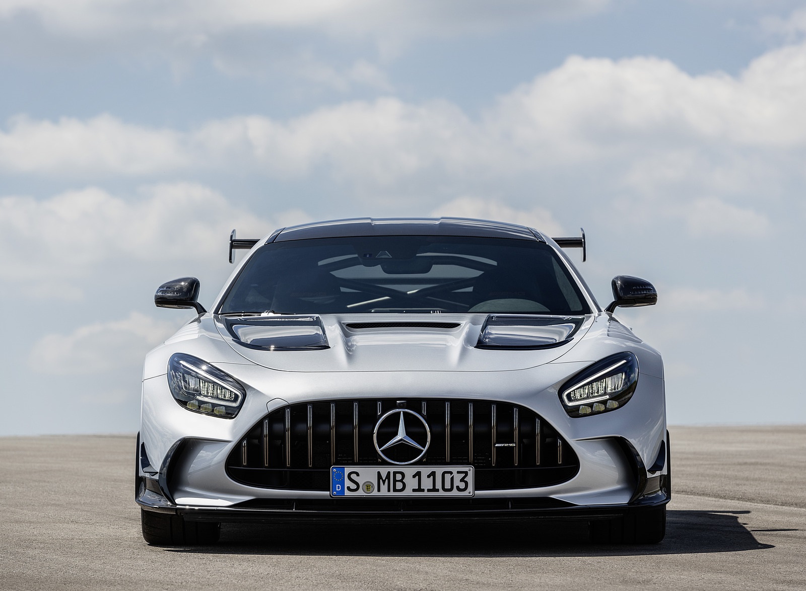 2021 Mercedes-AMG GT Black Series (Color: High Tech Silver) Front Wallpapers #155 of 204