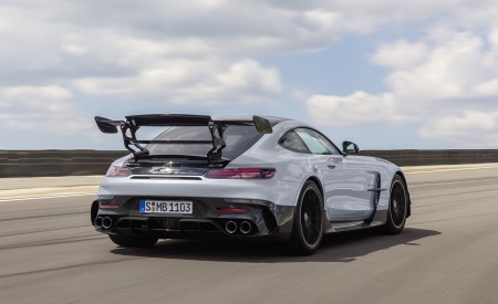 2021 Mercedes-AMG GT Black Series (Color: High Tech Silver) Rear Wallpapers 450x275 (142)