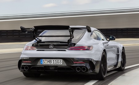 2021 Mercedes-AMG GT Black Series (Color: High Tech Silver) Rear Wallpapers  450x275 (143)