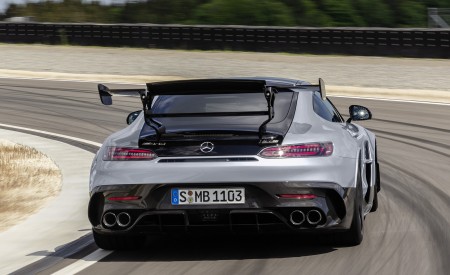 2021 Mercedes-AMG GT Black Series (Color: High Tech Silver) Rear Wallpapers 450x275 (132)