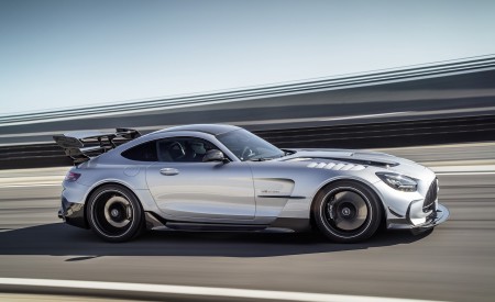 2021 Mercedes-AMG GT Black Series (Color: High Tech Silver) Side Wallpapers 450x275 (133)