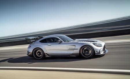 2021 Mercedes-AMG GT Black Series (Color: High Tech Silver) Side Wallpapers 450x275 (122)