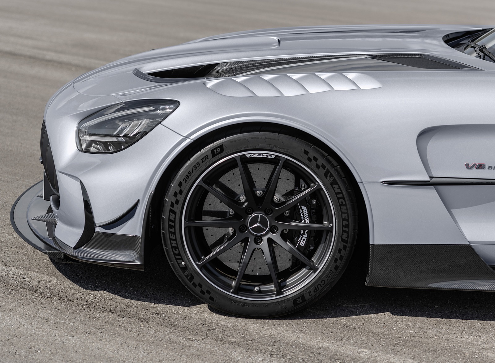 2021 Mercedes-AMG GT Black Series (Color: High Tech Silver) Wheel Wallpapers #161 of 204