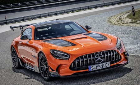 2021 Mercedes-AMG GT Black Series (Color: Magma Beam) Front Three-Quarter Wallpapers 450x275 (58)