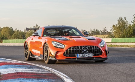 2021 Mercedes-AMG GT Black Series (Color: Magma Beam) Front Wallpapers 450x275 (48)