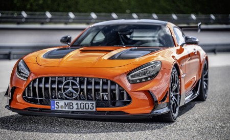 2021 Mercedes-AMG GT Black Series (Color: Magma Beam) Front Wallpapers 450x275 (54)
