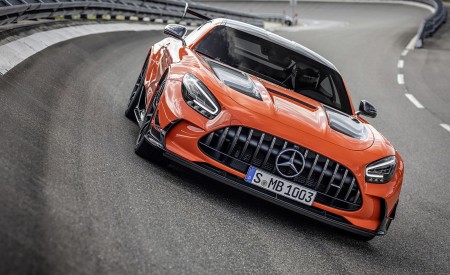 2021 Mercedes-AMG GT Black Series (Color: Magma Beam) Front Wallpapers 450x275 (53)