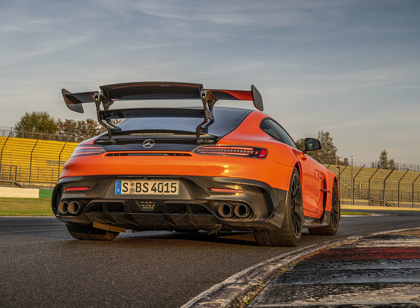2021 Mercedes-AMG GT Black Series (Color: Magma Beam) Rear Wallpapers #52 of 204