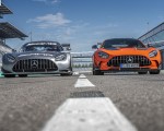 2021 Mercedes-AMG GT Black Series (Color: Magma Beam) and AMG GT3 Racing Car Wallpapers 150x120 (45)