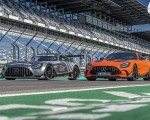 2021 Mercedes-AMG GT Black Series (Color: Magma Beam) and AMG GT3 Racing Car Wallpapers 150x120