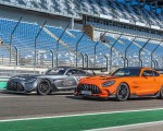 2021 Mercedes-AMG GT Black Series (Color: Magma Beam) and AMG GT3 Racing Car Wallpapers 150x120 (43)
