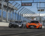 2021 Mercedes-AMG GT Black Series (Color: Magma Beam) and AMG GT3 Racing Car Wallpapers 150x120