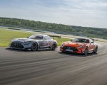 2021 Mercedes-AMG GT Black Series (Color: Magma Beam) and AMG GT3 Racing Car Wallpapers 150x120 (33)