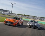 2021 Mercedes-AMG GT Black Series (Color: Magma Beam) and AMG GT3 Racing Car Wallpapers 150x120