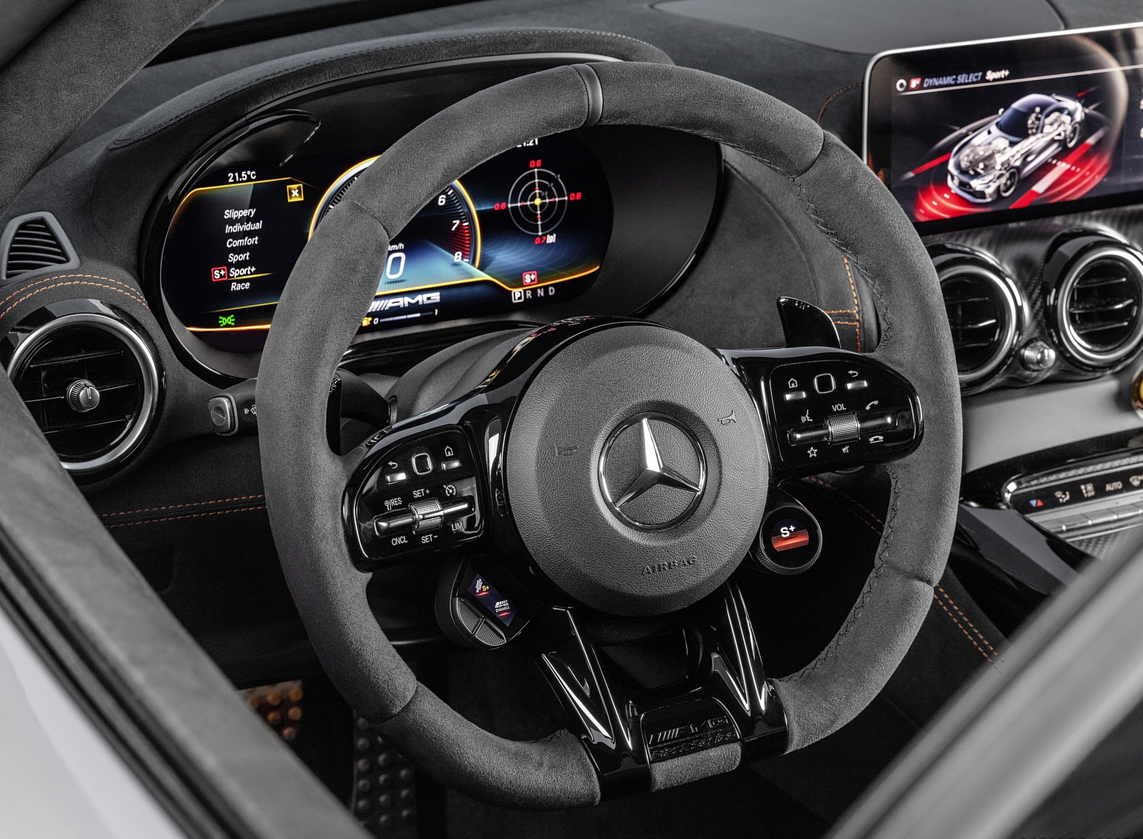 2021 Mercedes-AMG GT Black Series Interior Steering Wheel Wallpapers #187 of 204