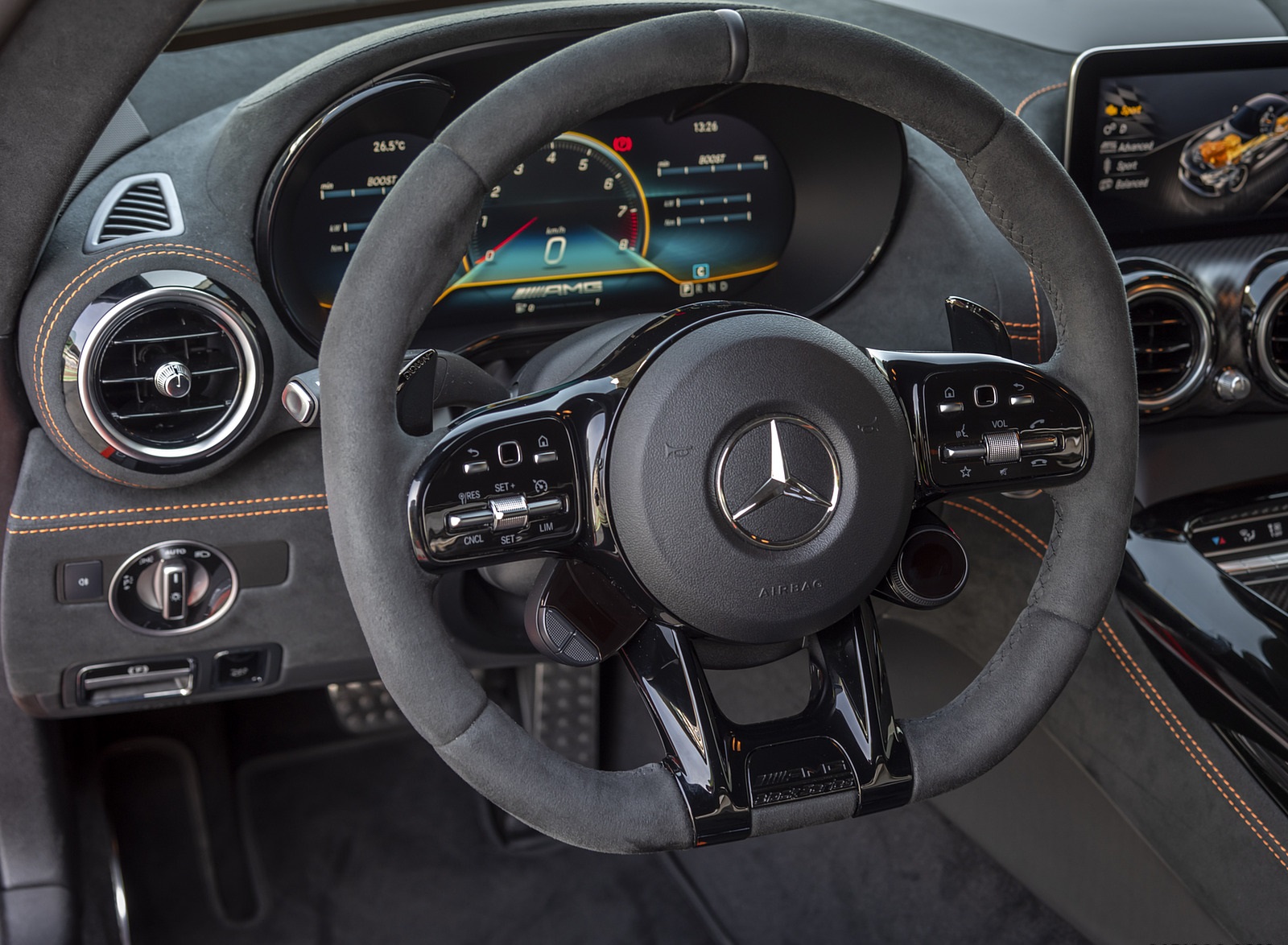 2021 Mercedes-AMG GT Black Series Interior Steering Wheel Wallpapers #89 of 204