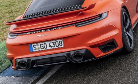 2021 Porsche 911 Turbo (Color: Lava Orange) Detail Wallpapers  450x275 (111)