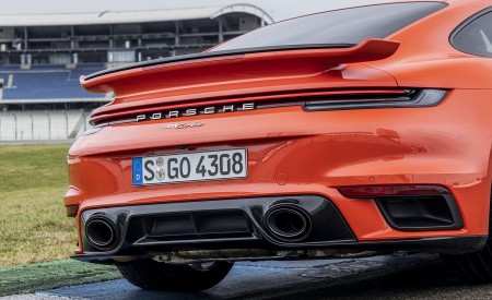 2021 Porsche 911 Turbo (Color: Lava Orange) Detail Wallpapers 450x275 (110)