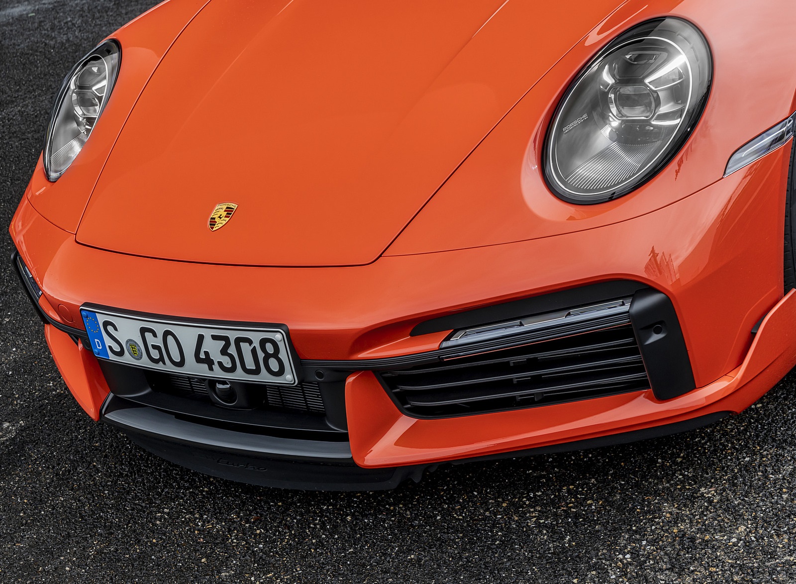 2021 Porsche 911 Turbo (Color: Lava Orange) Detail Wallpapers #99 of 225