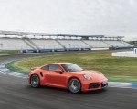 2021 Porsche 911 Turbo (Color: Lava Orange) Front Three-Quarter Wallpapers  150x120 (72)
