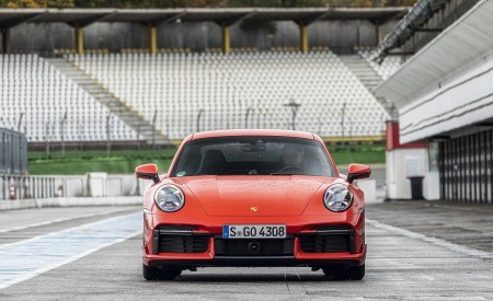 2021 Porsche 911 Turbo (Color: Lava Orange) Front Wallpapers 450x275 (90)